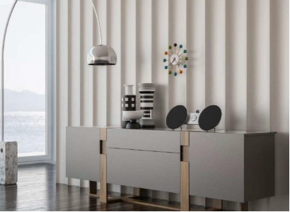 Gray kitchen sideboard Luxury Furniture with storage space Dining room Chest of drawers new